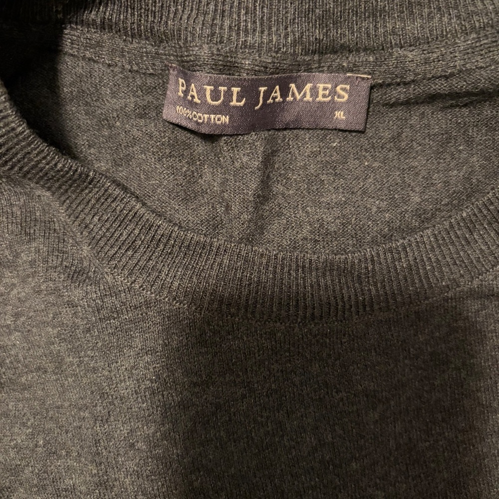 Paul James Mens Short Sleeve Lightweight Sweater - Picture 2 of 2